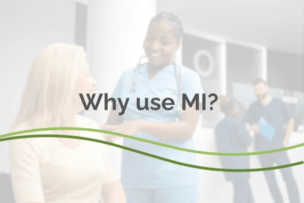 Nurse using Motivational Interviewing